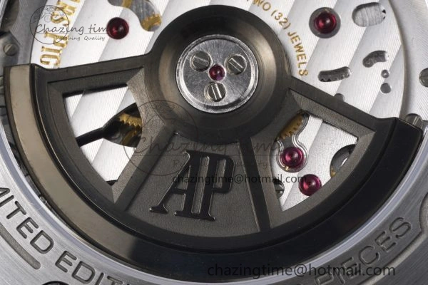Royal Oak Offshore Diver 15720 Black Ceramic Bezel ZF 1:1 Best Edition Black Dial on Black Rubber Strap A4308