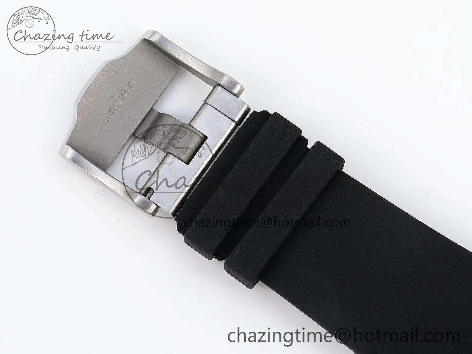 Royal Oak Offshore Diver 15720 Ceramic Bezel APSF 1:1 Best Edition Black Dial on Black Rubber Strap SA4308