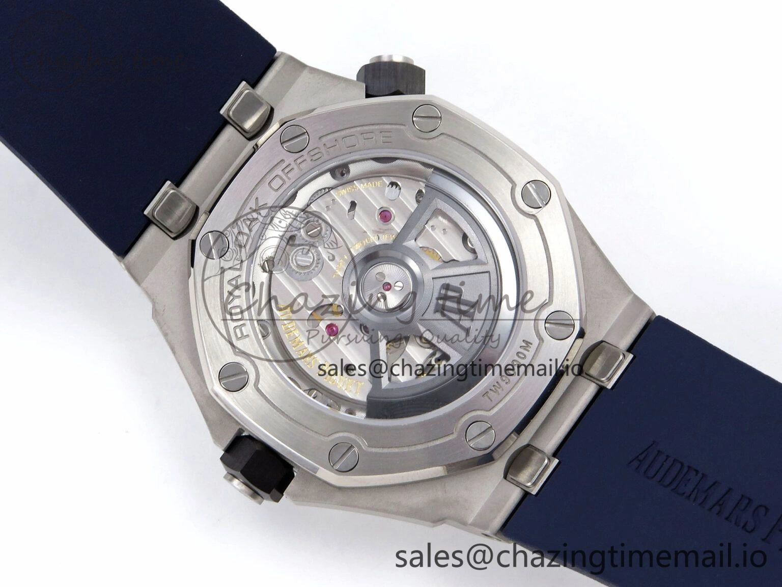 Royal Oak Offshore Diver 15720 IPF Best Edition Blue Dial on Blue Rubber Strap A4308 V2