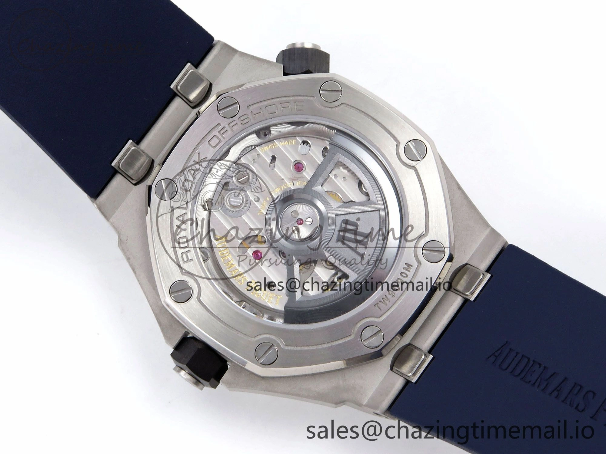 Royal Oak Offshore Diver 15720 IPF Best Edition Blue Dial on Blue Rubber Strap A4308 V2