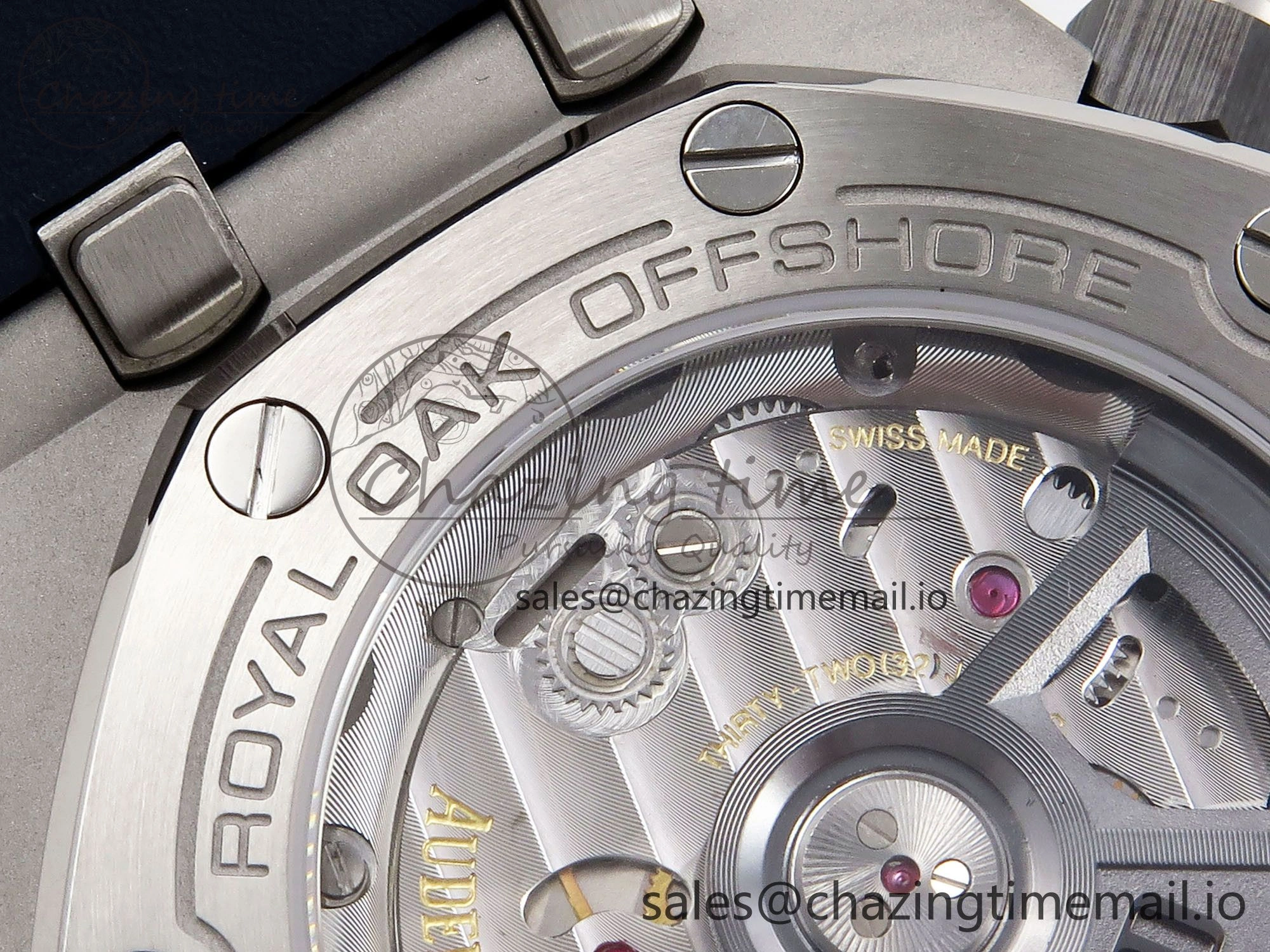 Royal Oak Offshore Diver 15720 IPF Best Edition Blue Dial on Blue Rubber Strap A4308 V2