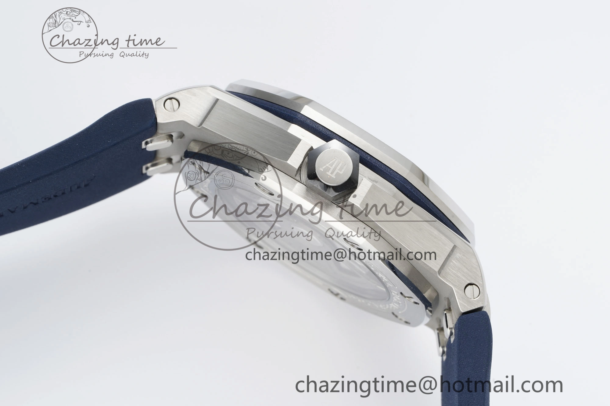 Royal Oak Offshore Diver 15720 IPF Best Edition Blue Dial on Blue Rubber Strap A4308