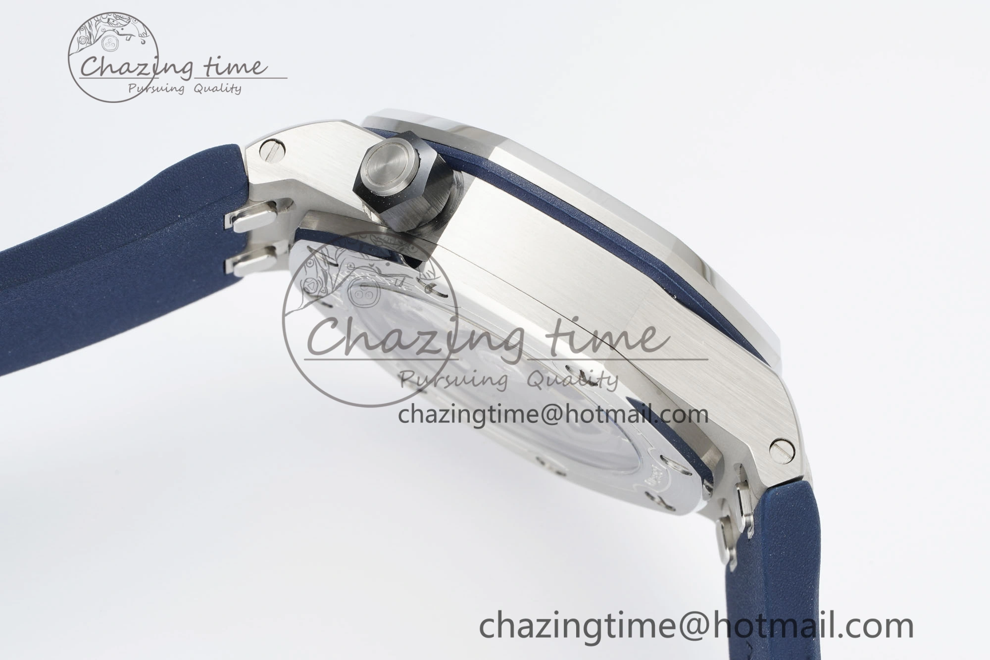 Royal Oak Offshore Diver 15720 IPF Best Edition Blue Dial on Blue Rubber Strap A4308