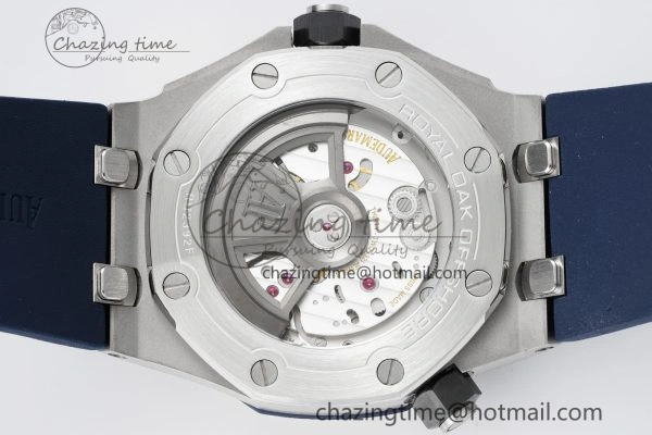 Royal Oak Offshore Diver 15720 IPF Best Edition Blue Dial on Blue Rubber Strap A4308