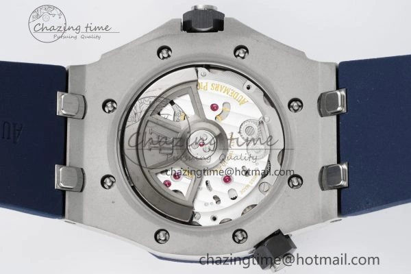 Royal Oak Offshore Diver 15720 IPF Best Edition Blue Dial on Blue Rubber Strap A4308