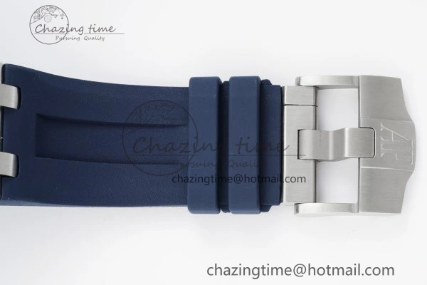 Royal Oak Offshore Diver 15720 IPF Best Edition Blue Dial on Blue Rubber Strap A4308