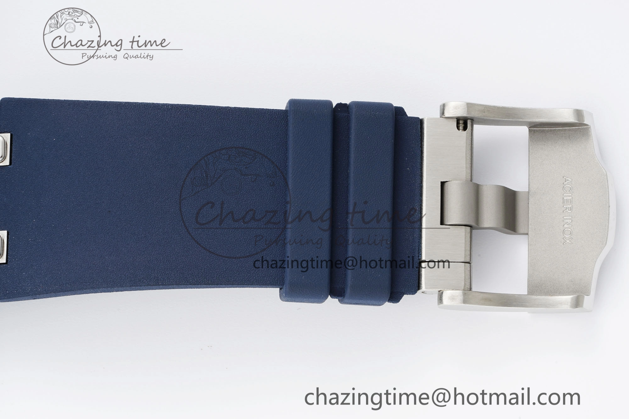 Royal Oak Offshore Diver 15720 IPF Best Edition Blue Dial on Blue Rubber Strap A4308