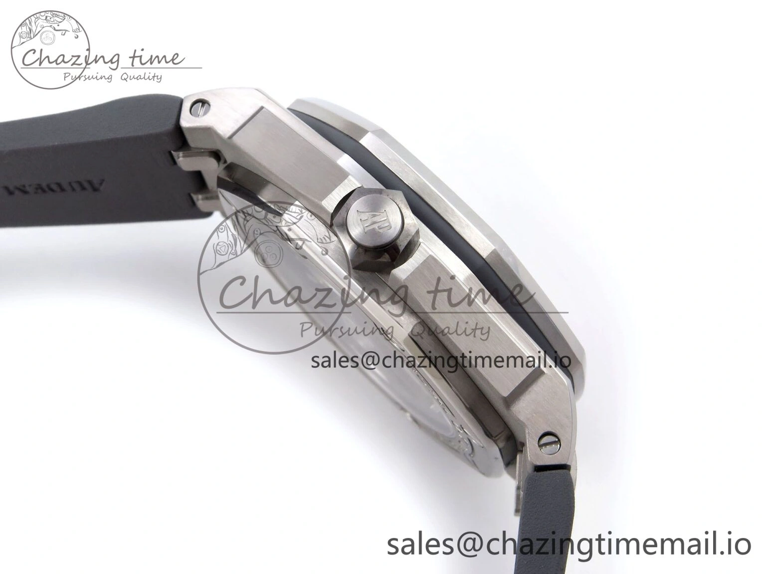 Royal Oak Offshore Diver 15720 IPF Best Edition Gray Dial on Gray Rubber Strap A4308 V2