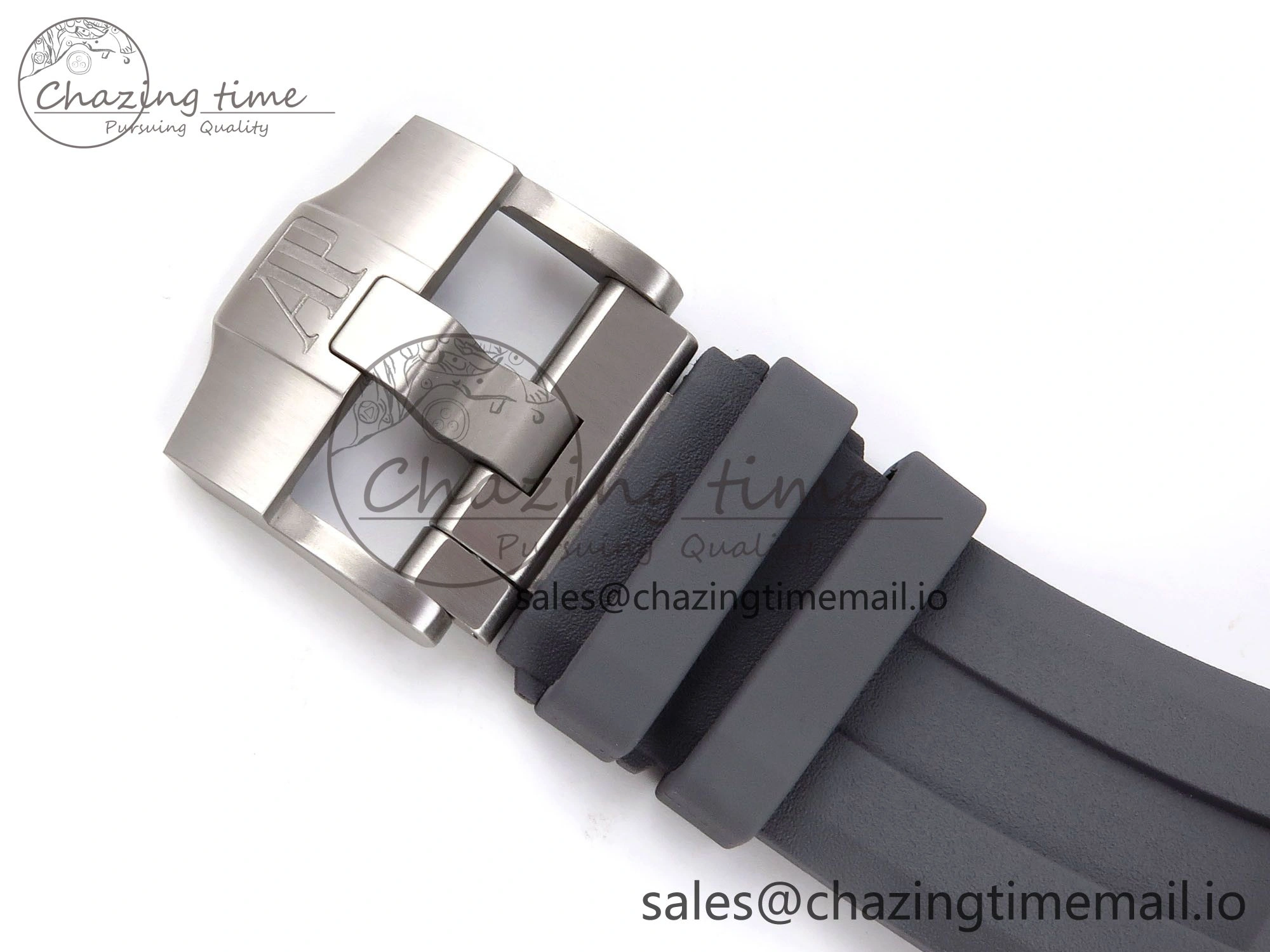 Royal Oak Offshore Diver 15720 IPF Best Edition Gray Dial on Gray Rubber Strap A4308 V2