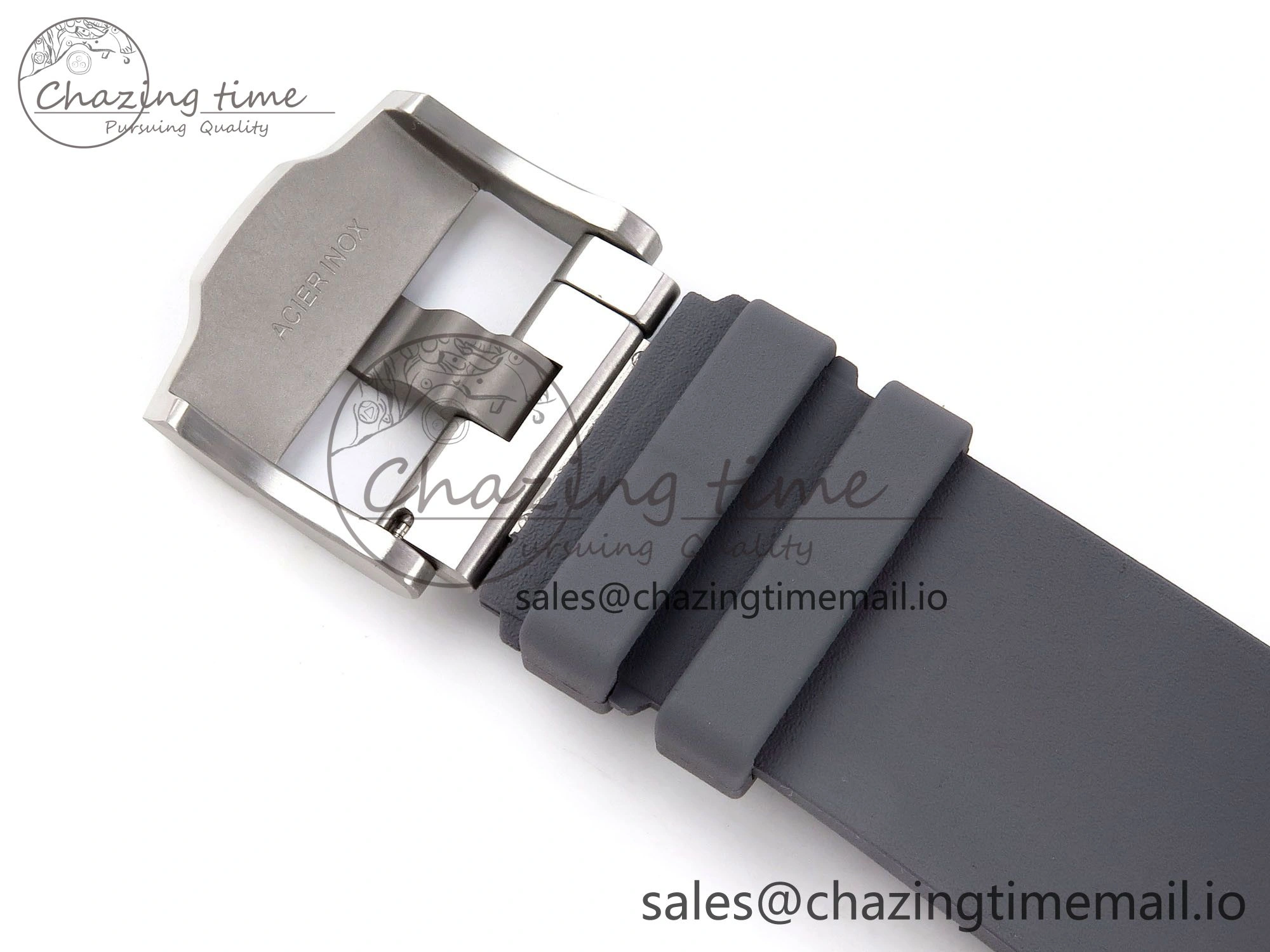 Royal Oak Offshore Diver 15720 IPF Best Edition Gray Dial on Gray Rubber Strap A4308 V2