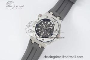 Royal Oak Offshore Diver 15720 IPF Best Edition Gray Dial on Gray Rubber Strap A4308