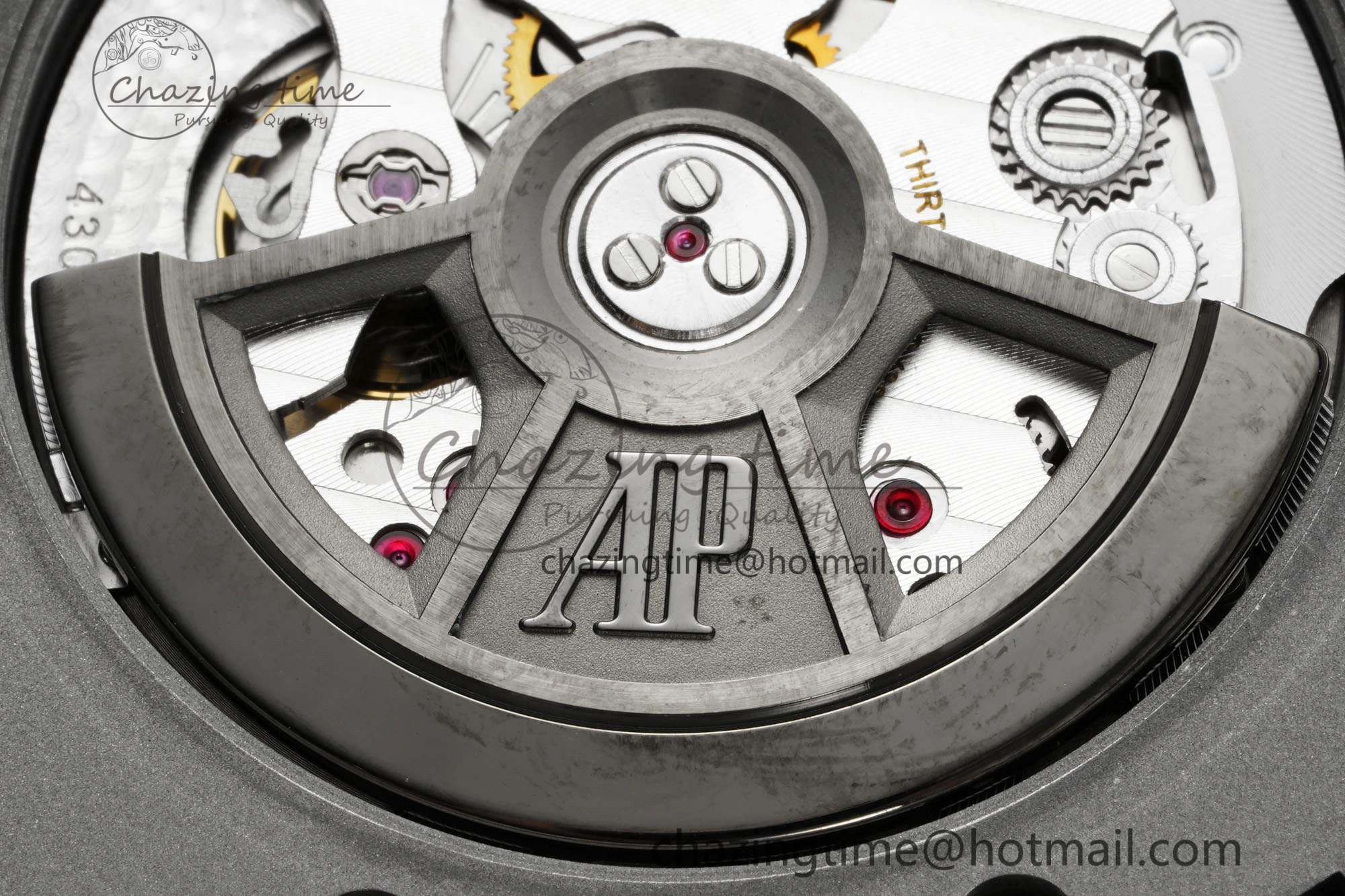 Royal Oak Offshore Diver 15720 IPF Best Edition Gray Dial on Gray Rubber Strap A4308