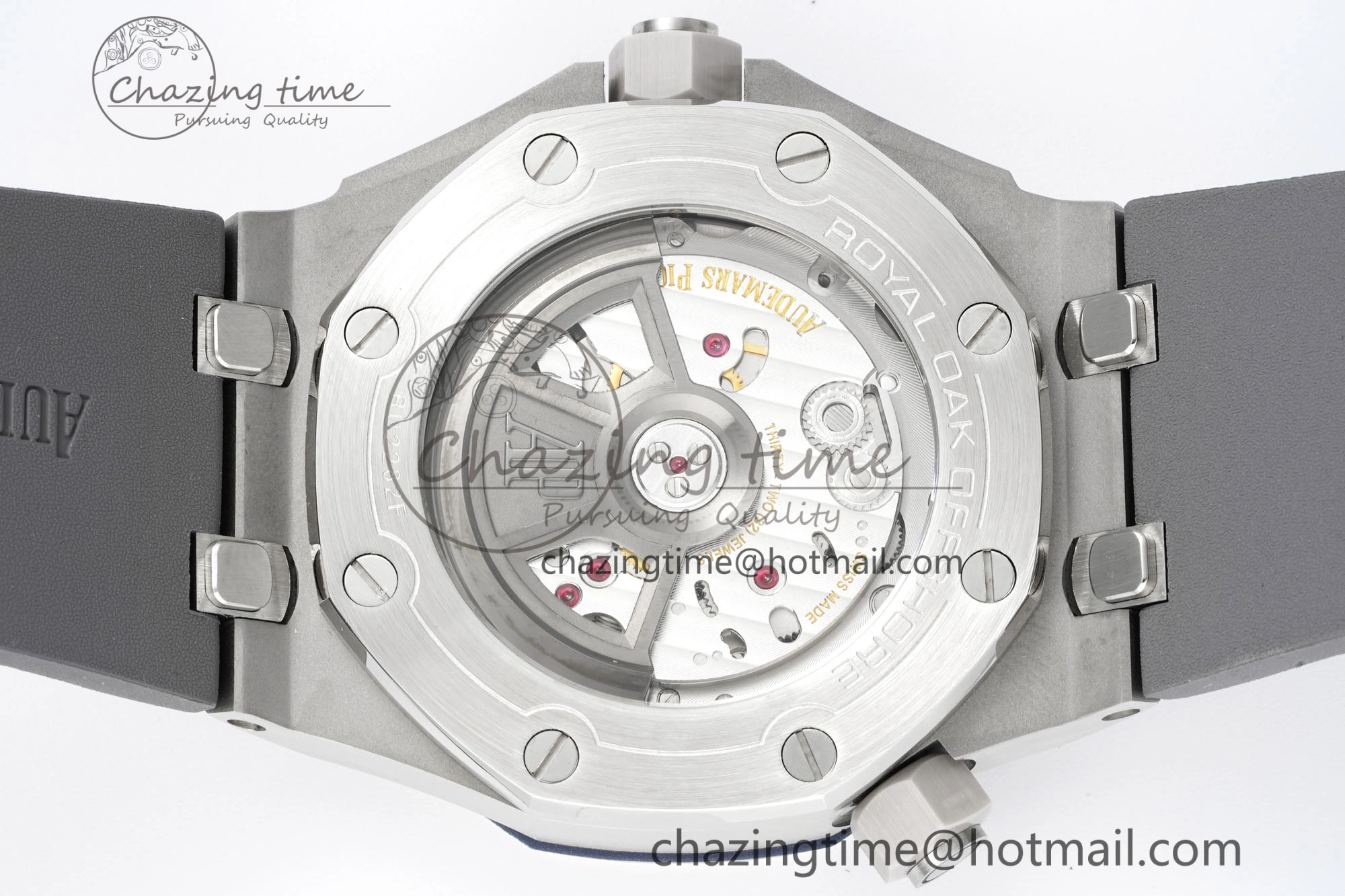 Royal Oak Offshore Diver 15720 IPF Best Edition Gray Dial on Gray Rubber Strap A4308