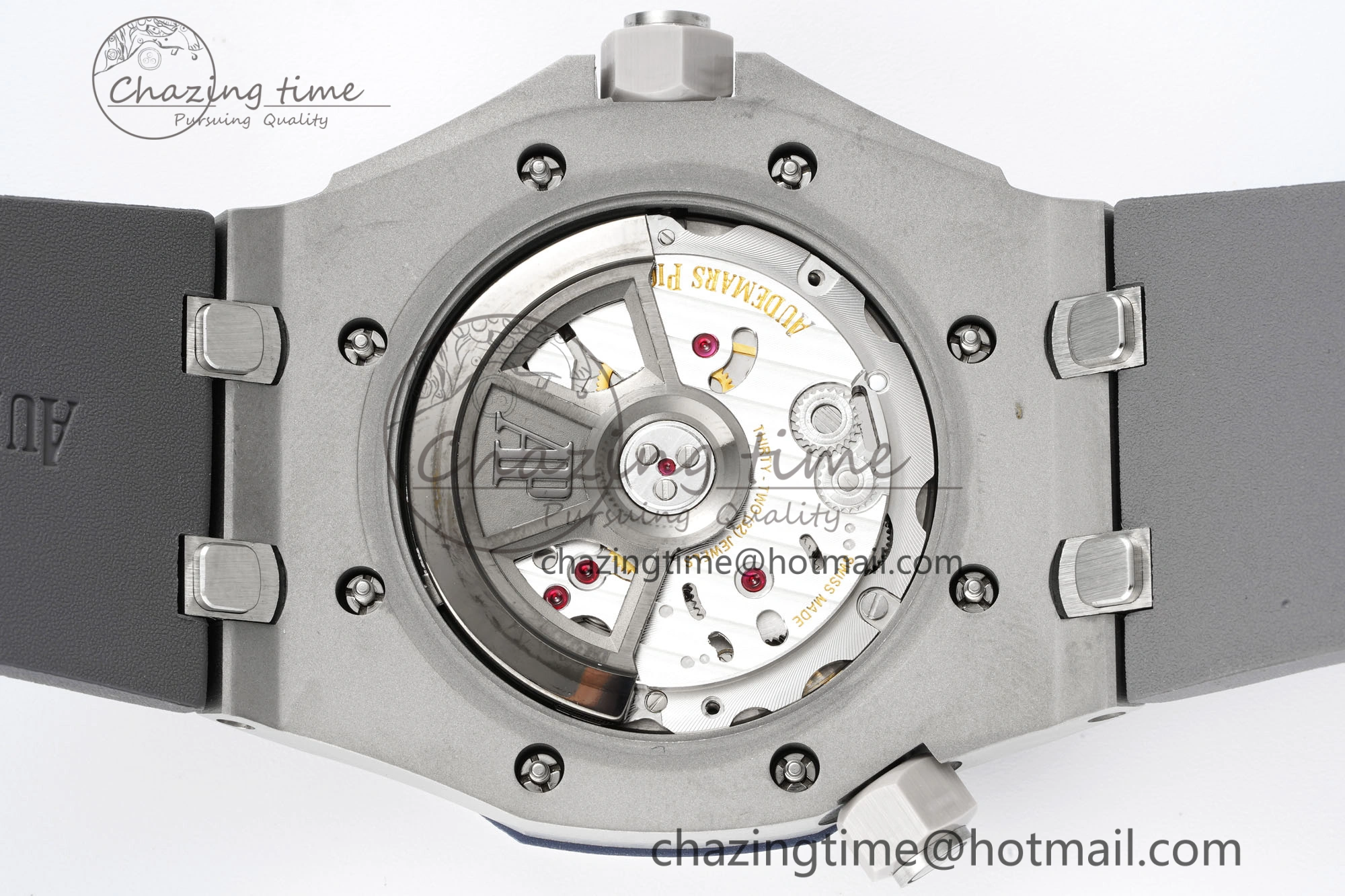 Royal Oak Offshore Diver 15720 IPF Best Edition Gray Dial on Gray Rubber Strap A4308