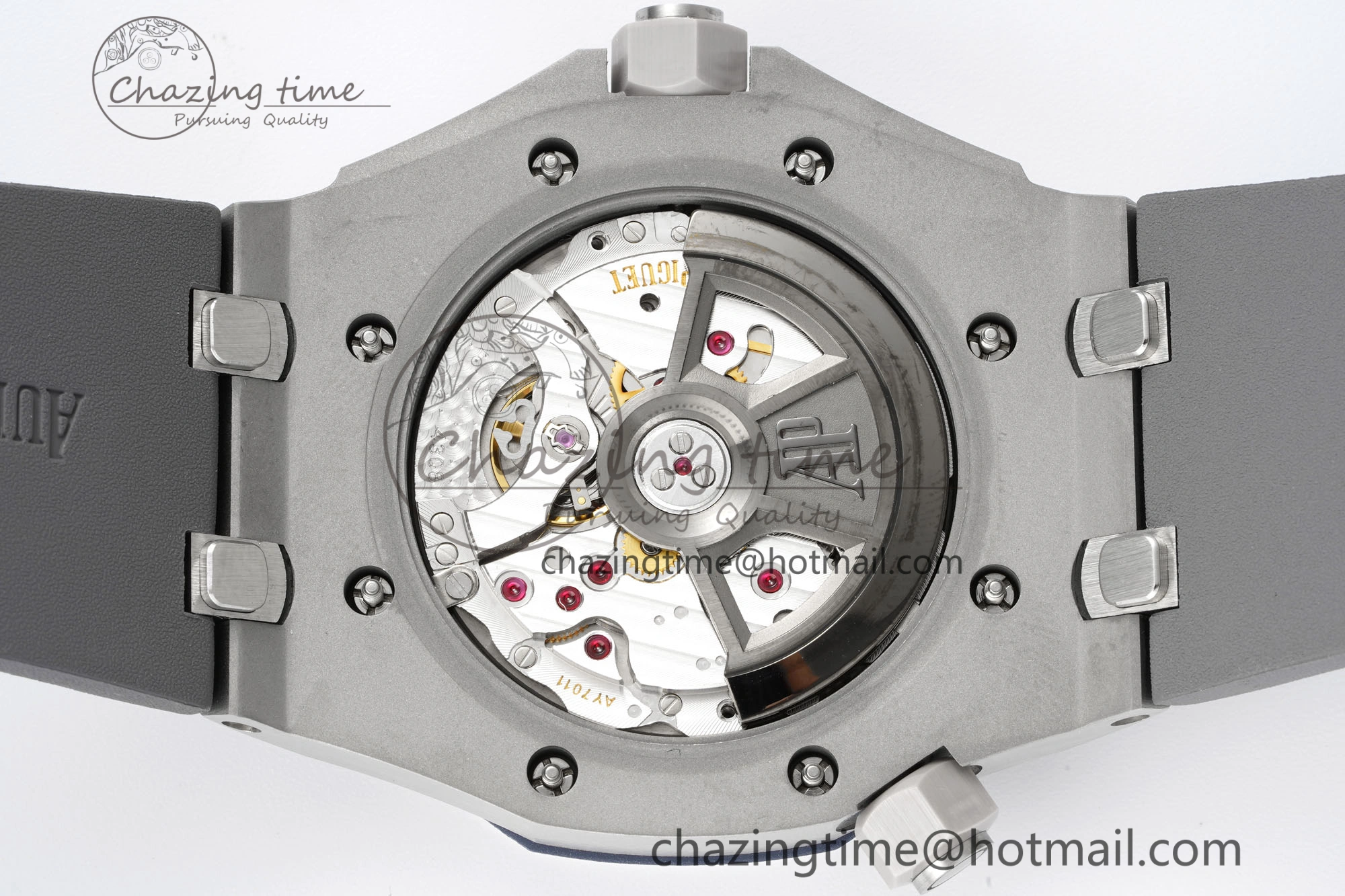 Royal Oak Offshore Diver 15720 IPF Best Edition Gray Dial on Gray Rubber Strap A4308