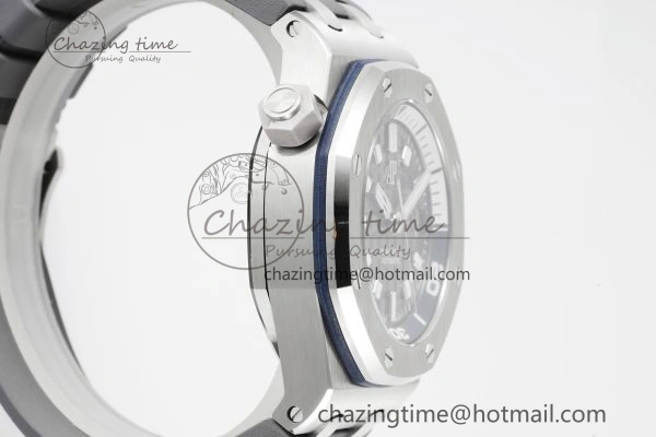 Royal Oak Offshore Diver 15720 IPF Best Edition Gray Dial on Gray Rubber Strap A4308