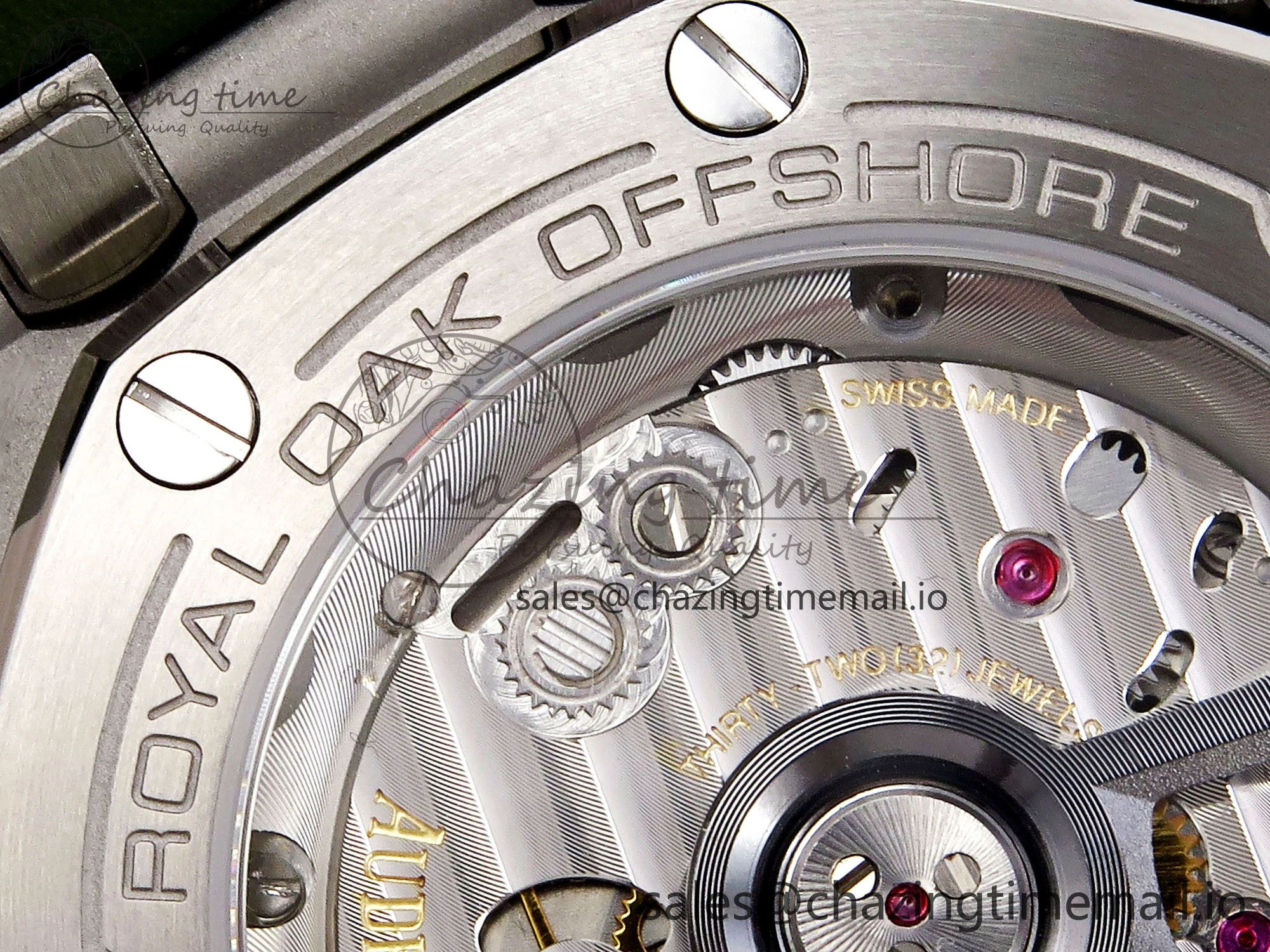 Royal Oak Offshore Diver 15720 IPF Best Edition Green Dial on Green Rubber Strap A4308 V2