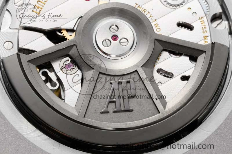 Royal Oak Offshore Diver 15720 SS APF 1:1 Best Edition Gray Dial on Gray Rubber Strap A4308