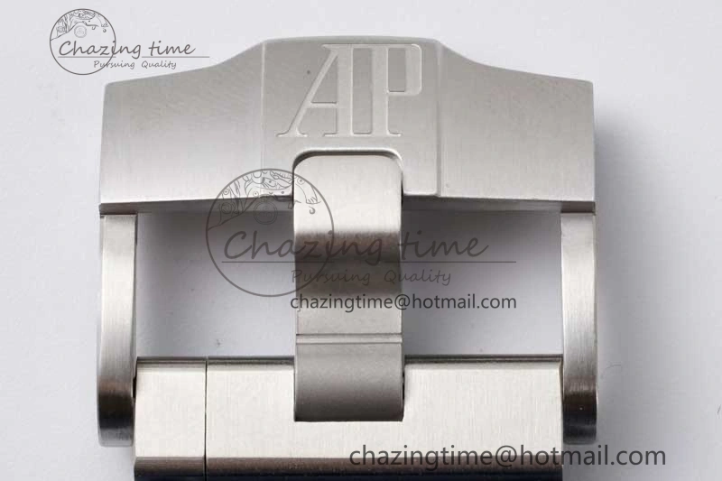 Royal Oak Offshore Diver 15720 SS APF 1:1 Best Edition Gray Dial on Gray Rubber Strap A4308