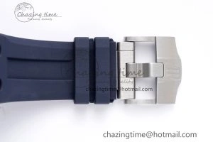 Royal Oak Offshore Diver 15720 SS ZF 1:1 Best Edition Blue Dial on Blue Rubber Strap A4308