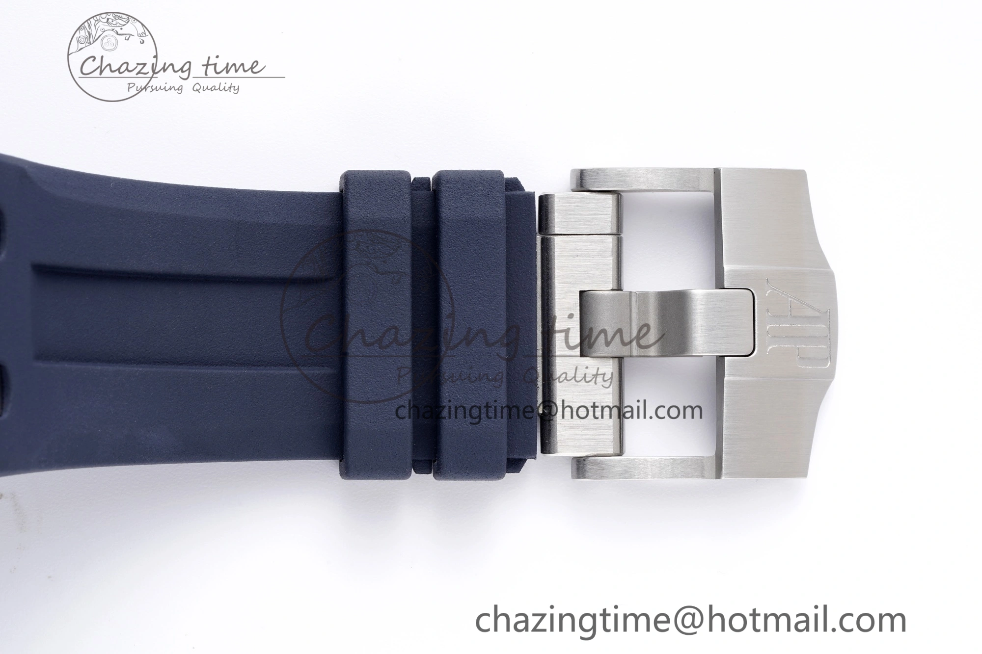 Royal Oak Offshore Diver 15720 SS ZF 1:1 Best Edition Blue Dial on Blue Rubber Strap A4308