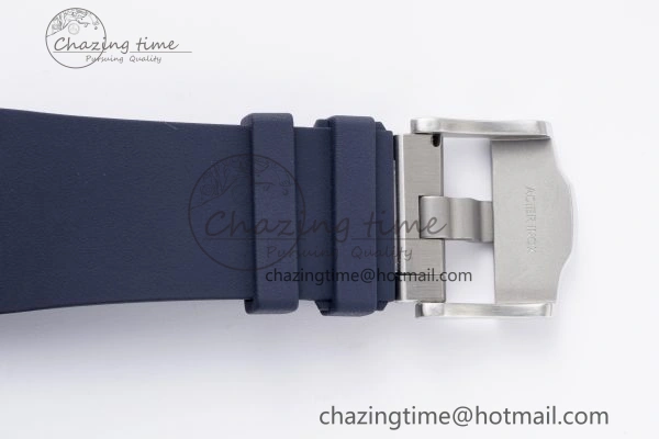 Royal Oak Offshore Diver 15720 SS ZF 1:1 Best Edition Blue Dial on Blue Rubber Strap A4308
