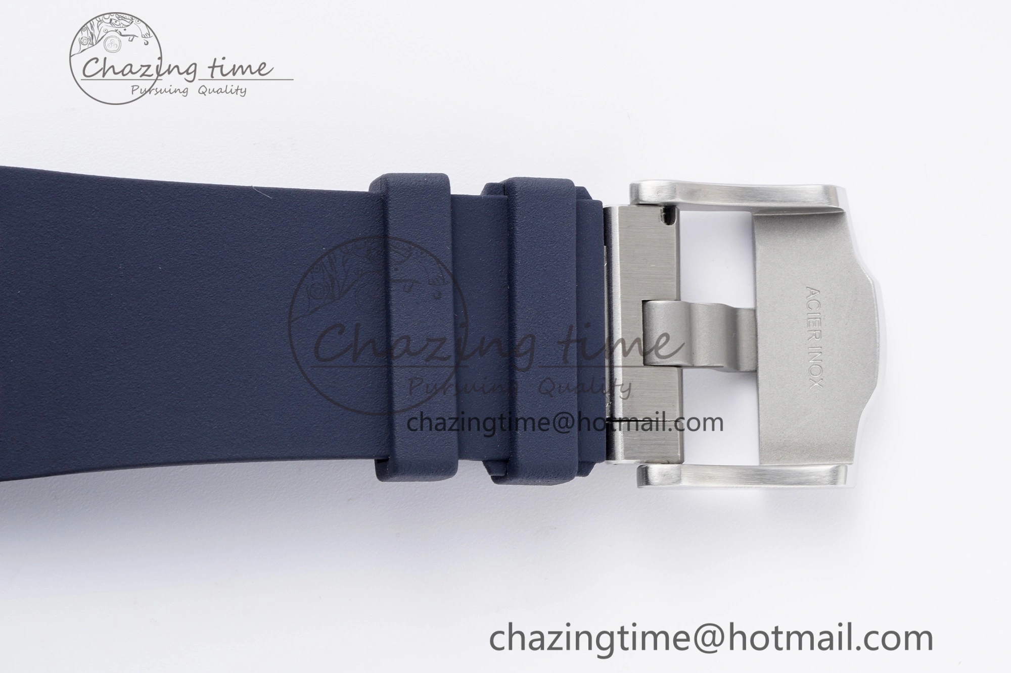 Royal Oak Offshore Diver 15720 SS ZF 1:1 Best Edition Blue Dial on Blue Rubber Strap A4308