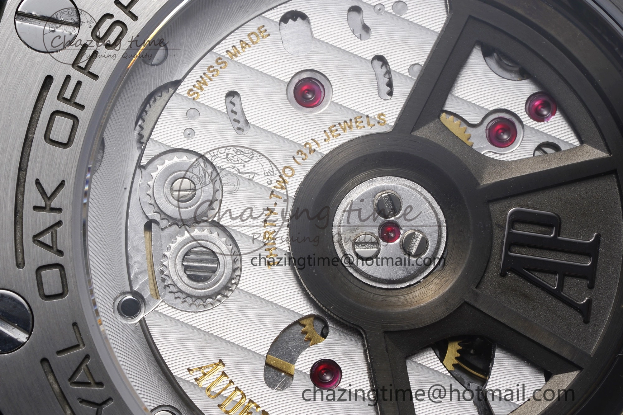 Royal Oak Offshore Diver 15720 SS ZF 1:1 Best Edition Gray Dial on Gray Rubber Strap A4308