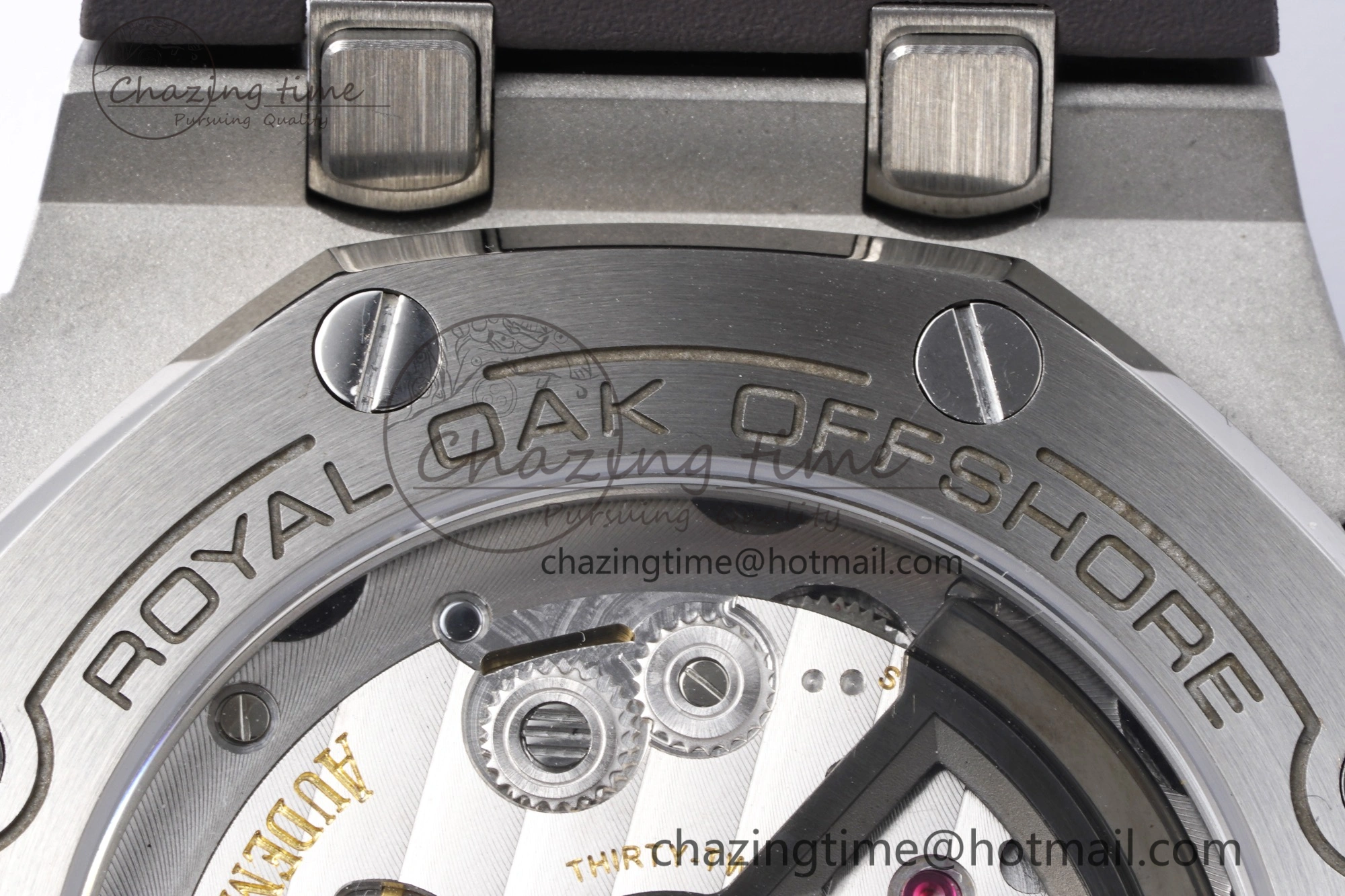 Royal Oak Offshore Diver 15720 SS ZF 1:1 Best Edition Gray Dial on Gray Rubber Strap A4308