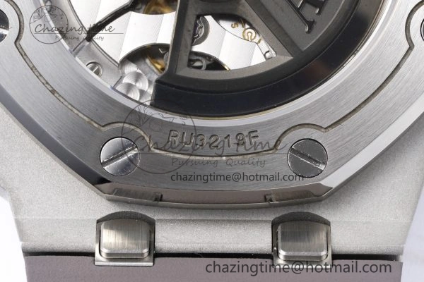 Royal Oak Offshore Diver 15720 SS ZF 1:1 Best Edition Gray Dial on Gray Rubber Strap A4308