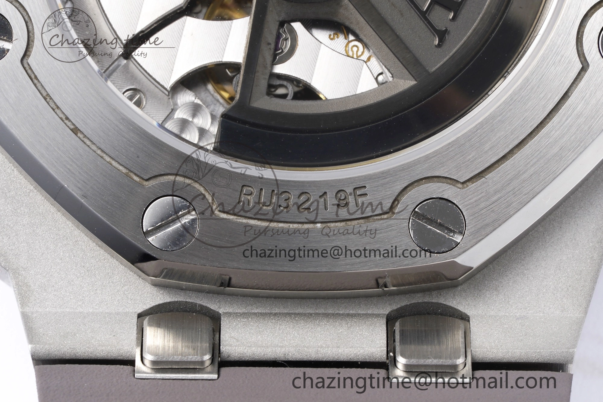 Royal Oak Offshore Diver 15720 SS ZF 1:1 Best Edition Gray Dial on Gray Rubber Strap A4308