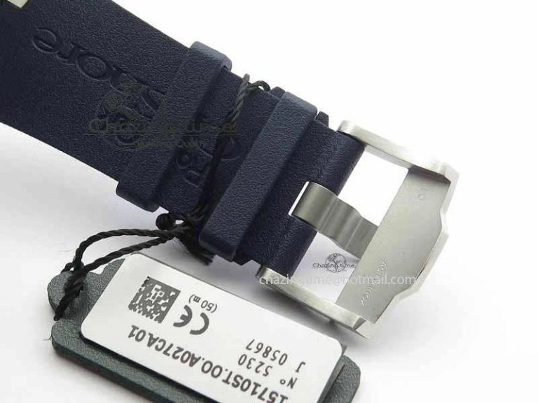 Royal Oak Offshore Diver 2017 Blue 15710 JF 1:1 Best Edition On XS Rubber Strap A3120 (Free Rubber Strap)