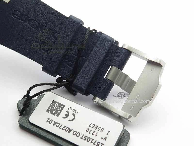 Royal Oak Offshore Diver 2017 Blue 15710 JF 1:1 Best Edition On XS Rubber Strap A3120 (Free Rubber Strap)