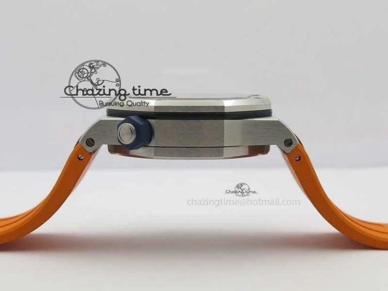 Royal Oak Offshore Diver 2017 Orange 15710 JF 1:1 Best Edition On XS Strap A3120