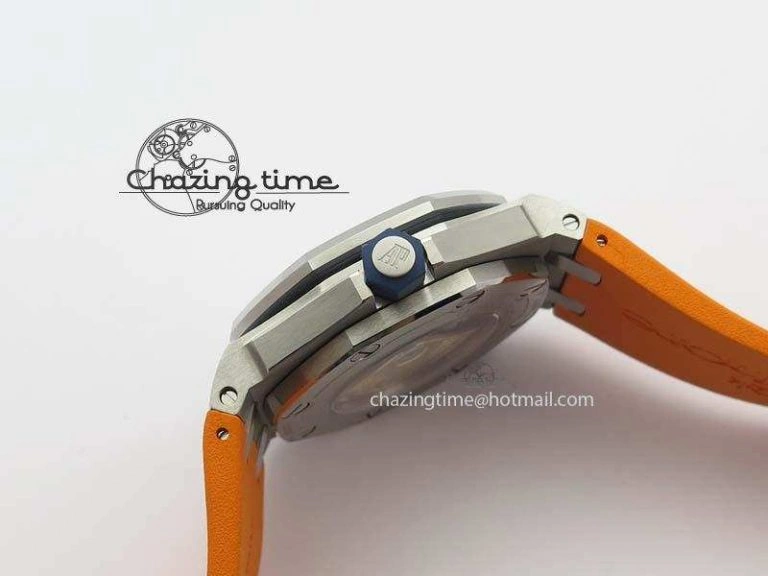 Royal Oak Offshore Diver 2017 Orange 15710 JF 1:1 Best Edition On XS Strap A3120