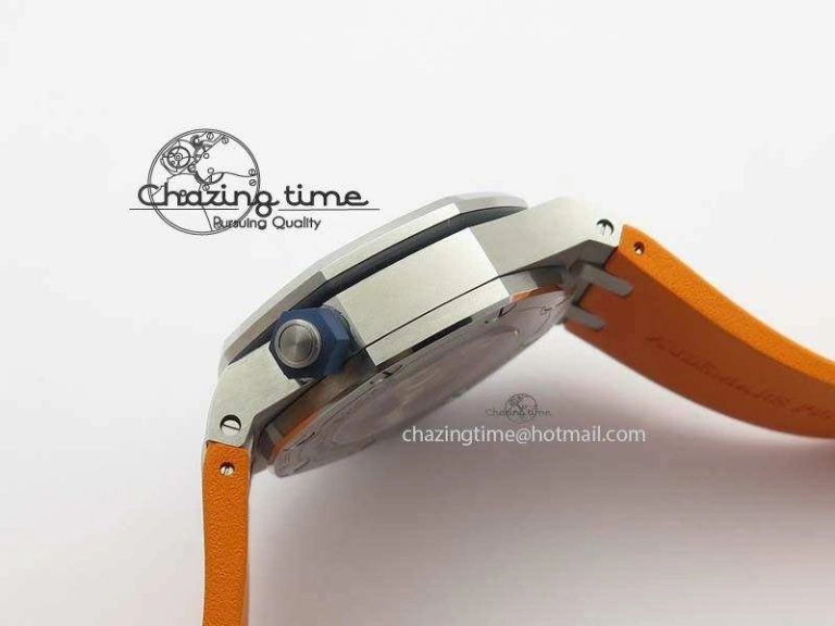 Royal Oak Offshore Diver 2017 Orange 15710 JF 1:1 Best Edition On XS Strap A3120