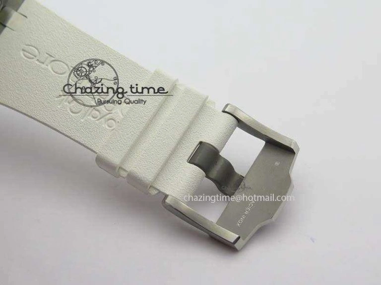 Royal Oak Offshore Diver 2017 White 15710 JF 1:1 Best Edition On XS Rubber Strap A3120 (Free Rubber Strap)