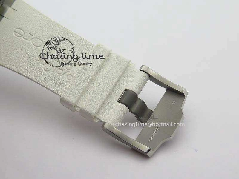 Royal Oak Offshore Diver 2017 White 15710 JF 1:1 Best Edition On XS Rubber Strap A3120 (Free Rubber Strap)