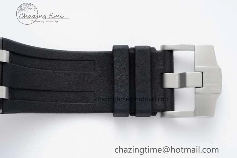 Royal Oak Offshore Diver Black Ceramic IPF Best Edition on Rubber Strap A3120