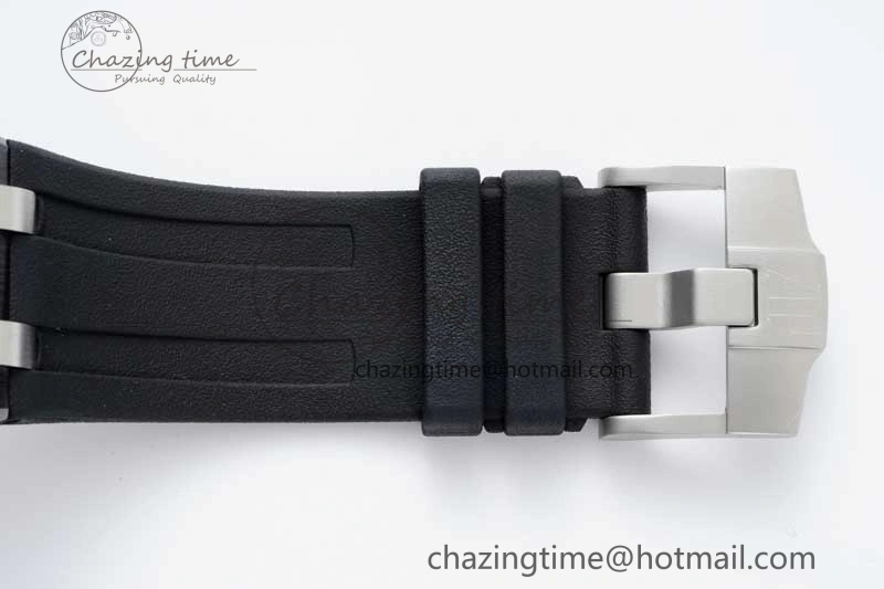 Royal Oak Offshore Diver Black Ceramic IPF Best Edition on Rubber Strap A3120