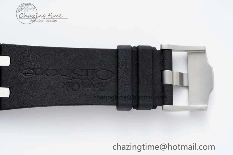 Royal Oak Offshore Diver Black Ceramic IPF Best Edition on Rubber Strap A3120