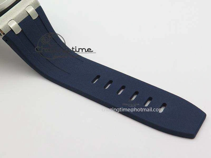 Royal Oak Offshore Diver Chronograph Blue JF Best Edition On Blue Rubber Strap A3126