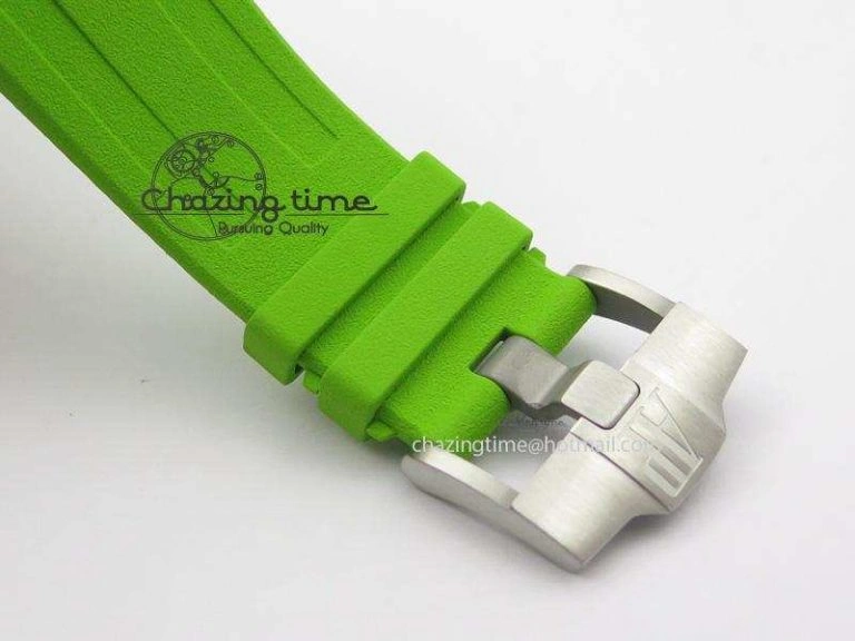 Royal Oak Offshore Diver Chronograph Green JF Best Edition On Green Rubber Strap A3126