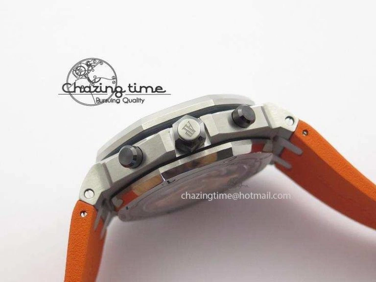 Royal Oak Offshore Diver Chronograph Orange JF Best Edition On Orange Rubber Strap A3126