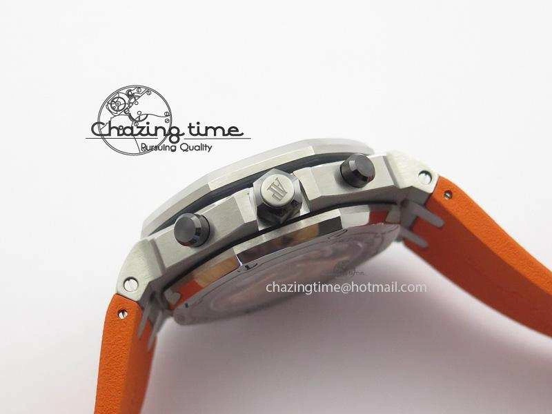 Royal Oak Offshore Diver Chronograph Orange JF Best Edition On Orange Rubber Strap A3126