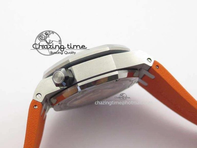 Royal Oak Offshore Diver Chronograph Orange JF Best Edition On Orange Rubber Strap A3126