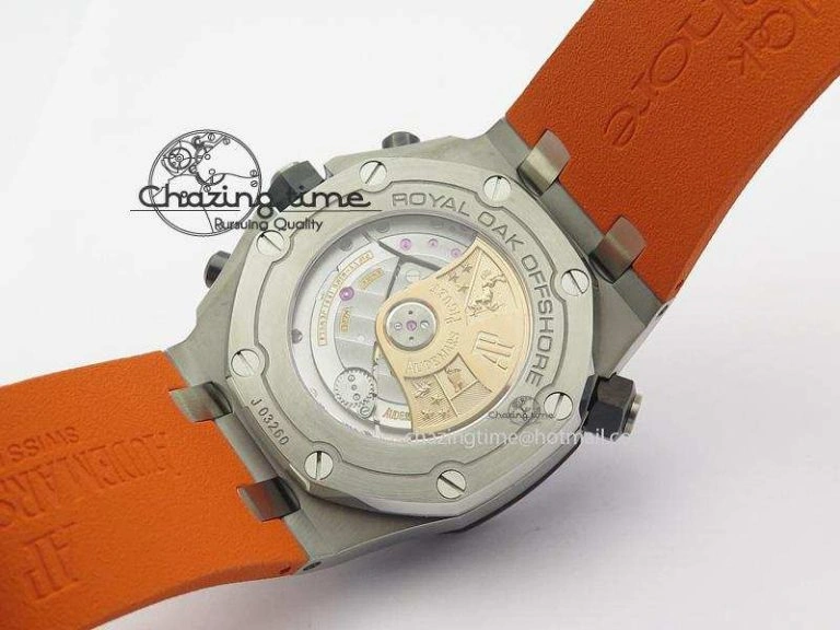 Royal Oak Offshore Diver Chronograph Orange JF Best Edition On Orange Rubber Strap A3126