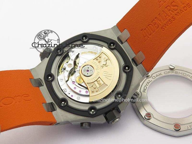 Royal Oak Offshore Diver Chronograph Orange JF Best Edition On Orange Rubber Strap A3126