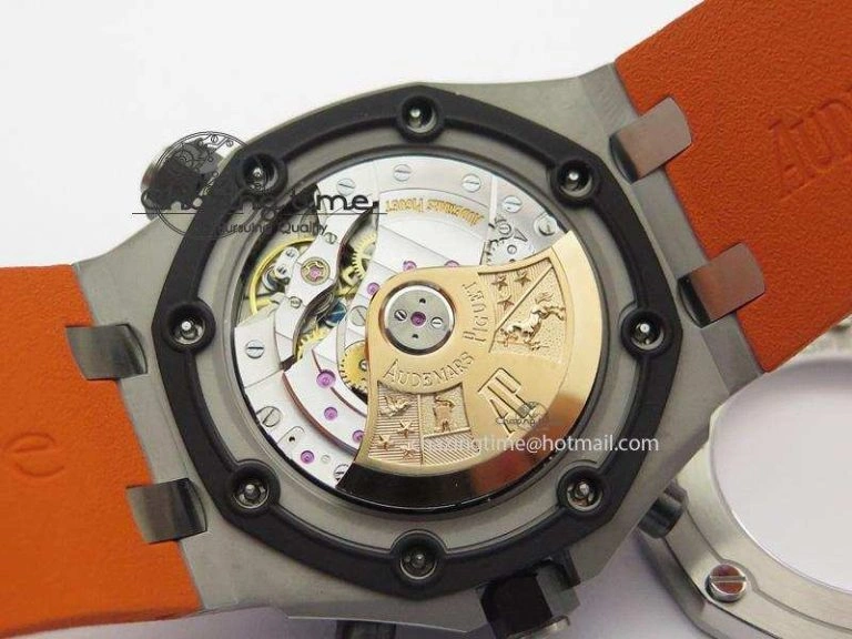 Royal Oak Offshore Diver Chronograph Orange JF Best Edition On Orange Rubber Strap A3126