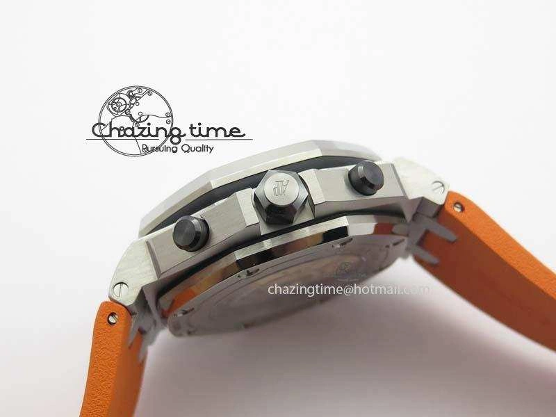 Royal Oak Offshore Diver Chronograph Orange Noob Best Edition On Orange Rubber Strap A3126